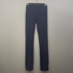 Yogalicious Sz XS Navy Straight Leg Yoga Pants